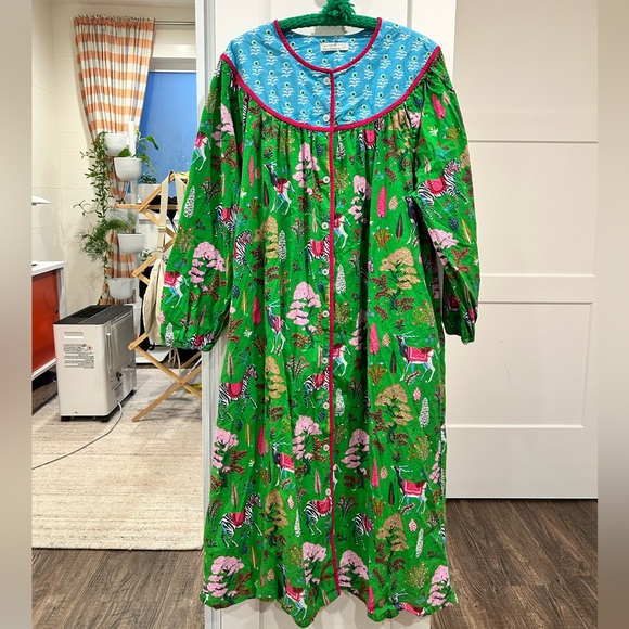 Printfresh x Pencil & Paper Co. Antelope Forest’s Day Nightgown - Picture 4 of 8